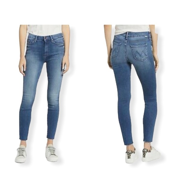 MOTHER Jeans The Looker Ankle Fray in Satisfaction Guaranteed Size 26. - Picture 1 of 12
